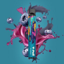 T-Puff Mesh 600 Blueberry - Tribal Force