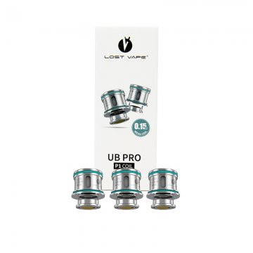 Coils UB PRO P1 0.15Ω / P3 0.3Ω (3pcs) - Lost Vape
