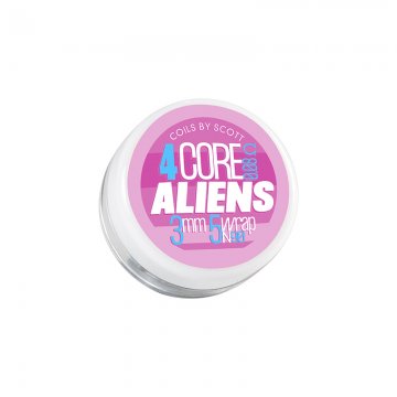 4-Core Alien 0.08Ω Ni90 (2pcs) - Coils by Scott