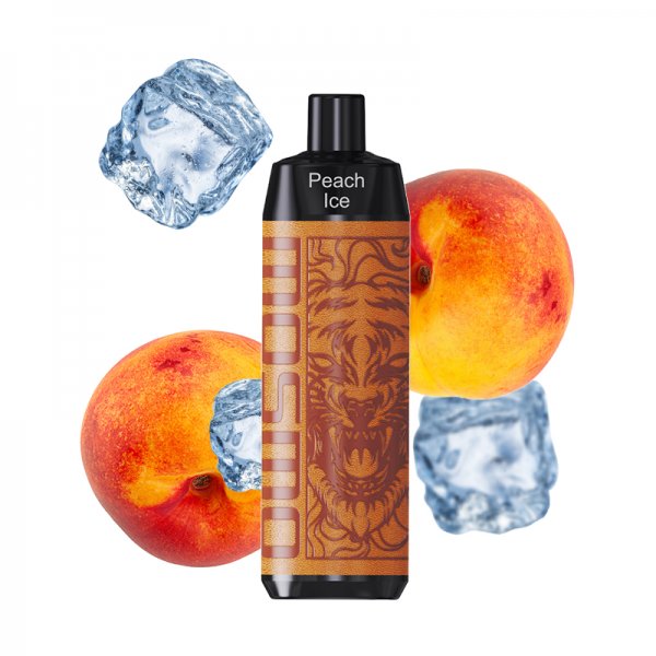 Cloud Chasing 5000 Puff Peach Ice 0mg Storm X Mosmo