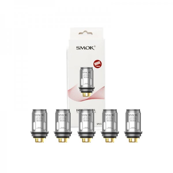Vape Pen Meshed Coils V2  0.15Ω / 0.6Ω  (5pcs) - Smoktech