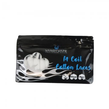 M Coil Cotton Laces (10pcs/bag) - Vandy Vape