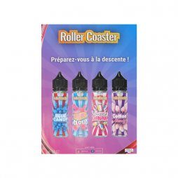 [Sample] Poster A4 Roller Coaster Range - Juicy & Fresh