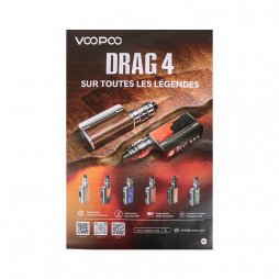 Poster Drag 4 (FR Version) - Voopoo ***