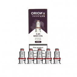Mesh Coils Orion II 0.4/0.8ohm (5pcs) - LVE