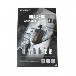 Poster Drag E60 (FR Version) - Voopoo ***