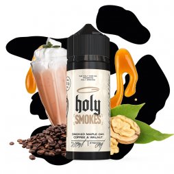 Smoked Maple Oak Coffee & Walnut 0mg 100ml - Holy Smokes by Holy Cow