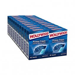 Chewing-Gum Power Fresh (20 Pièces) - Hollywood