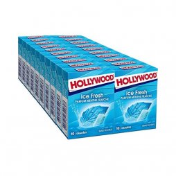 Chewing-Gum Ice Fresh (20 Pièces) - Hollywood
