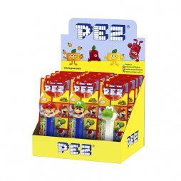 Présentoir De Distributeur Mario + Recharge de Bonbons (12pcs) - Pez