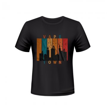 [FID] T-Shirt Vape Town Black