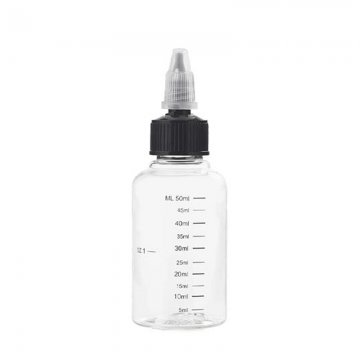 Bouteille graduée avec bouchon doseur 50ml