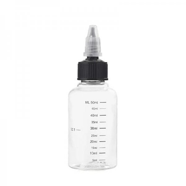 Bouteille graduée avec bouchon doseur 50ml