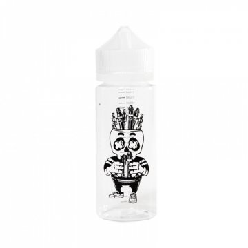 Graduated bottle 120ml Open Skull