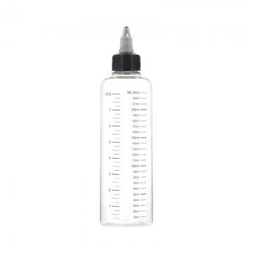 Graduated bottle with measuring cap 230ml