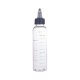 Graduated bottle with measuring cap 110ml