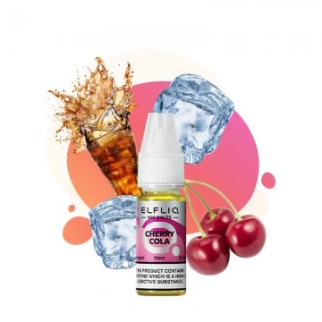 Cherry Cola Nic Salt 10ml - Elfliq by Elf Bar