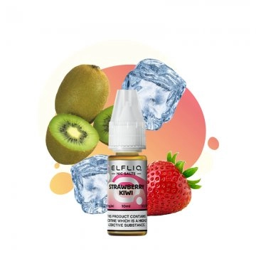 Strawberry Kiwi Nic Salt 10ml - Elfliq by Elf Bar Strawberry Kiwi Nic Salt 10ml - Elfliq by Elf Bar