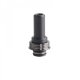 Drip Tip Long 510  - Black + Gunmetal - THC