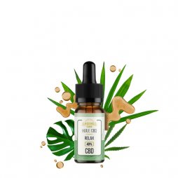 Huile CBD Relax 10ml - Greeneo