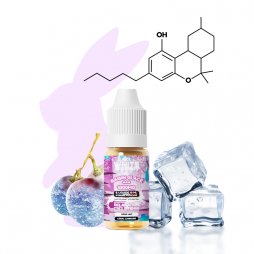 E-liquid HHC Iced Grape 10ml - White Rabbit