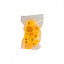 Vape Band Jaune Logo Boussole 22 à 26mm