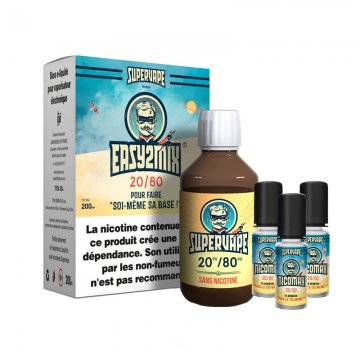 Easy2Mix 200ml 20PG / 80VG - 6mg nicotine - Supervape