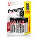 AA LR6 Batteries 4 + 2 Free - Energizer Max