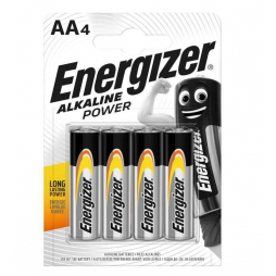 AA LR6 Alkaline Power Batteries - Energizer (4pcs)