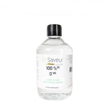 Base 100VG 500ml / 1L - e-Saveur