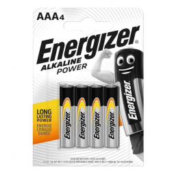 AAA LR03 Alkaline Power Batterie - Energizer (4pcs)