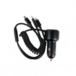 Câble Multi Chargeur Voiture 3 en 1