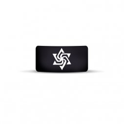 Vape Band Black Star Logo 22 to 26mm