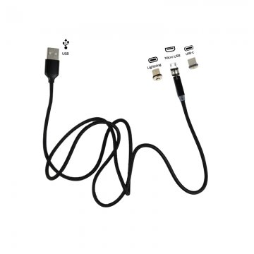 540° Magnetic Charging and Data Transfer Cable 1M