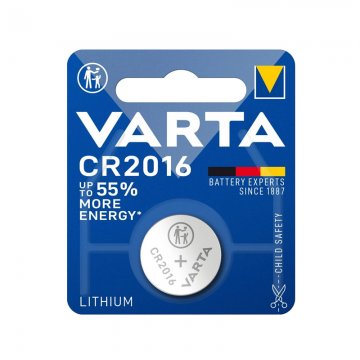 Pile bouton 3V CR2016 - Varta