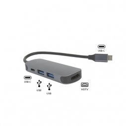 Station D'accueil Portable USB à HDMI 4 en 1 T294