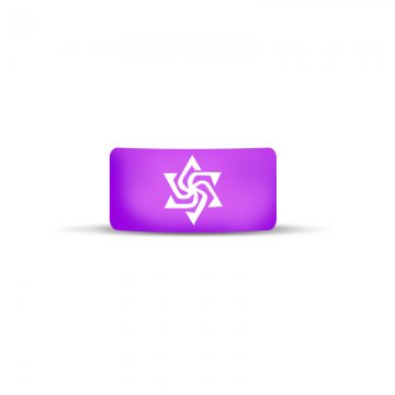 Vape Band Violet Logo Etoile 22 à 26mm