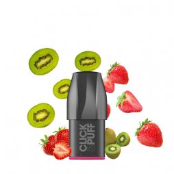 Cartouche Click & Puff 10/20mg Strawberry Kiwi (1pcs) - X-Bar