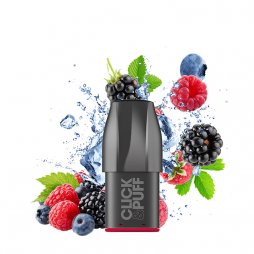 Cartridge Click & Puff 10/20mg Fresh Berry (1pcs) - X-Bar