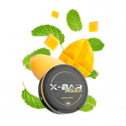 X-Bar Pouch 9/18mg Mango Mint (20pcs) - X-Bar