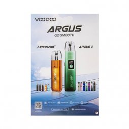 Poster Argus Pod SE + Argus G (EN Version) - Voopoo ***