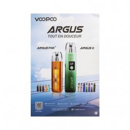 Poster Argus Pod SE + Argus G (FR Version) - Voopoo ***