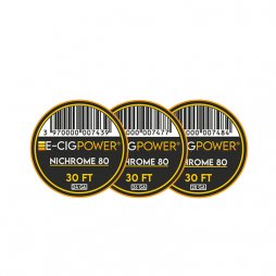 Ni80 Wire 24/26/28G (30 ft) - E-Cig Power