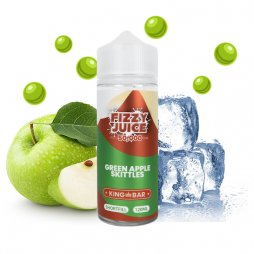 Green Apple Skittle Ice 0mg 100ml - Fizzy