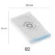 B2 Bubble bag with adhesive closure 100% recycled 220x360mm