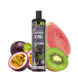 Puff Dark Knight 5000 Passion Fruit Kiwi Guava 0mg - Aroma King