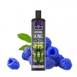 Puff Dark Knight 5000 Blue Sour Razz 0mg - Aroma King