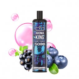 Puff Dark Knight 5000 Blueberry Bubblegum 0mg - Aroma King