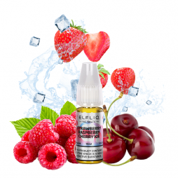 Strawberry Raspberry Cherry Ice Nic Salt 10ml - Elfliq by Elf Bar