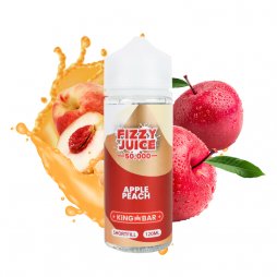 Apple Peach 0mg 100ml - Fizzy